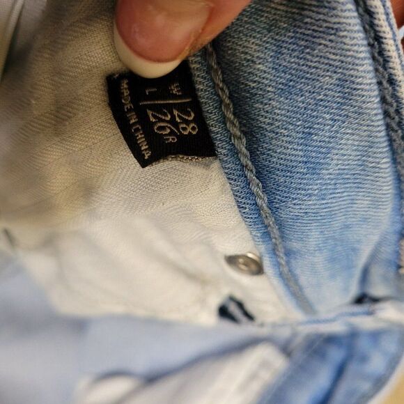 Abercrombie & Fitch Mid Rise Super Skinny Ankle Jeans Blue‎ Light Wash Womens 28 - Picture 13 of 15